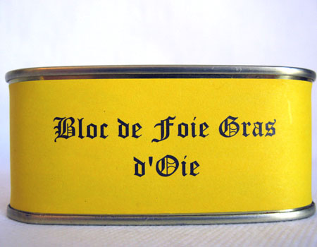 Bloc de foie gras d'oie du Sud-Ouest (200g)