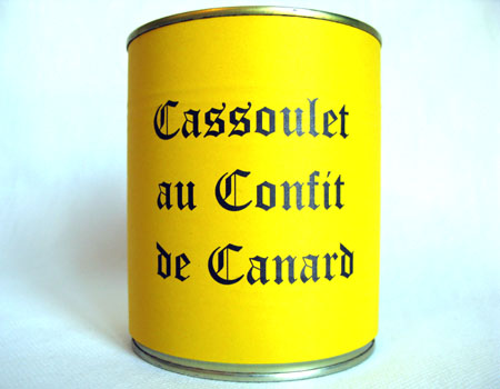 Cassoulet au confit de canard (840g)
