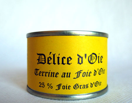Délice 25% de foie d'oie (70g)