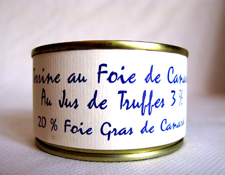 Terrine au foie de canard au jus de truffes (130g)